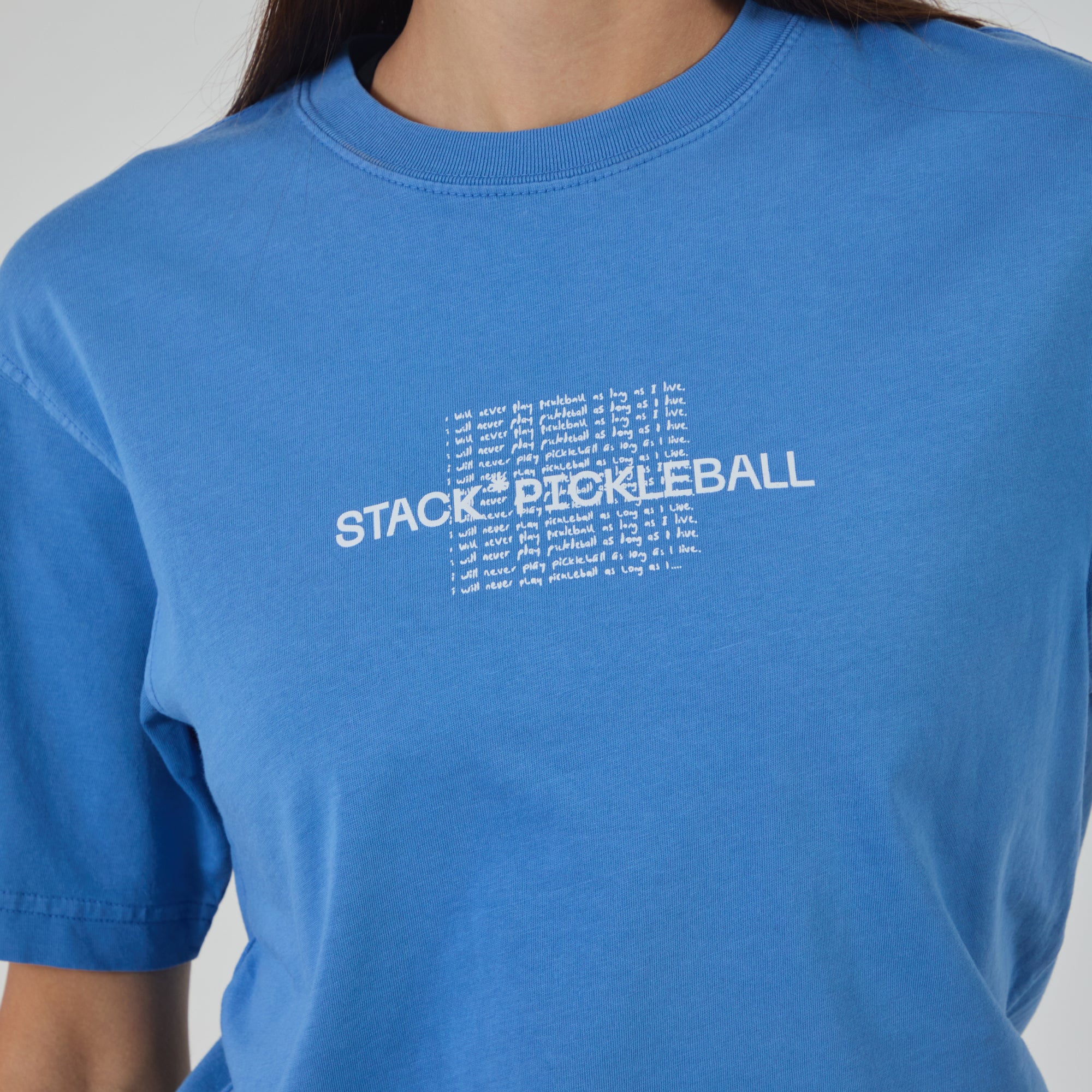 I Will Never Play Pickleball Tee - Image 3