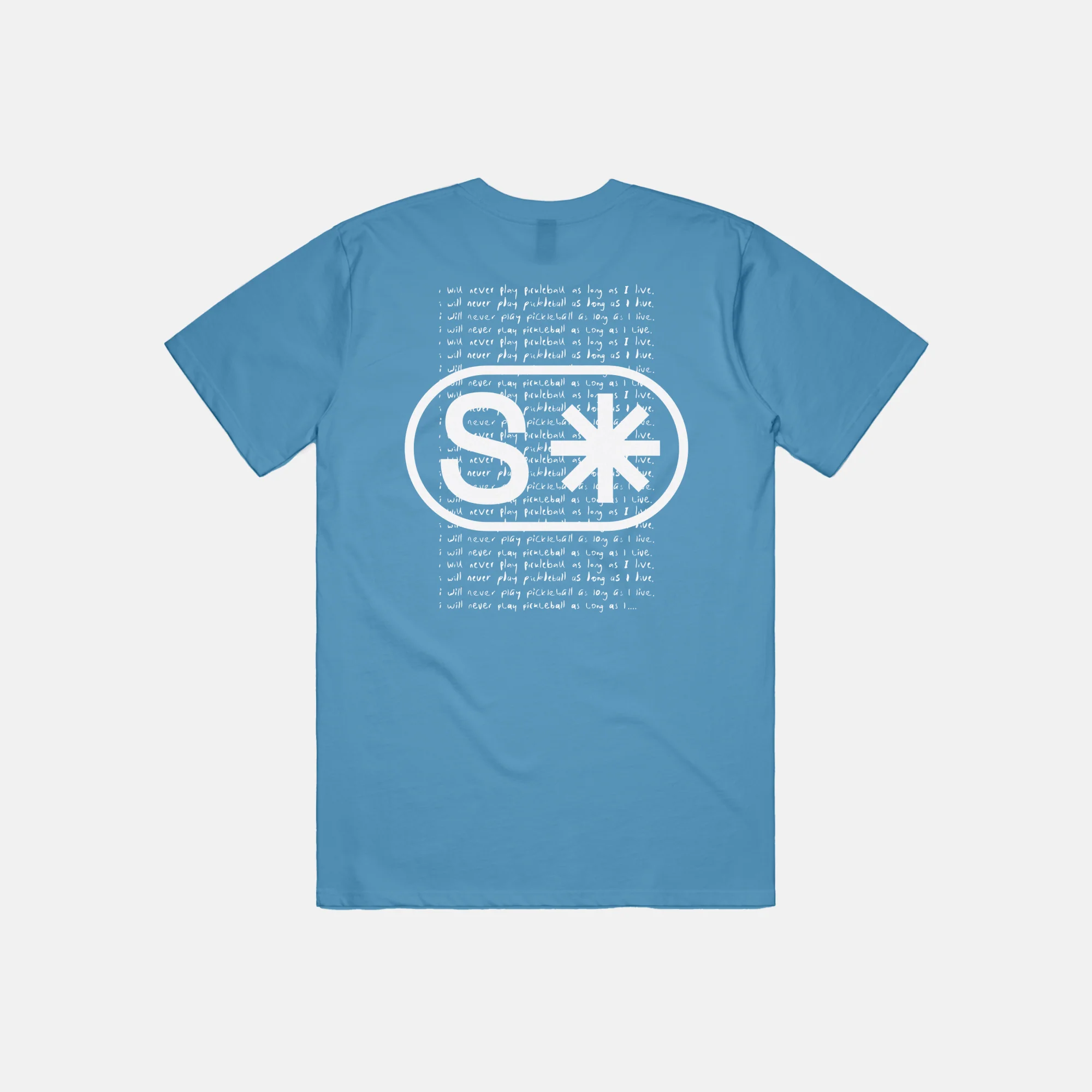 I Will Never Play Pickleball Tee - Image 5